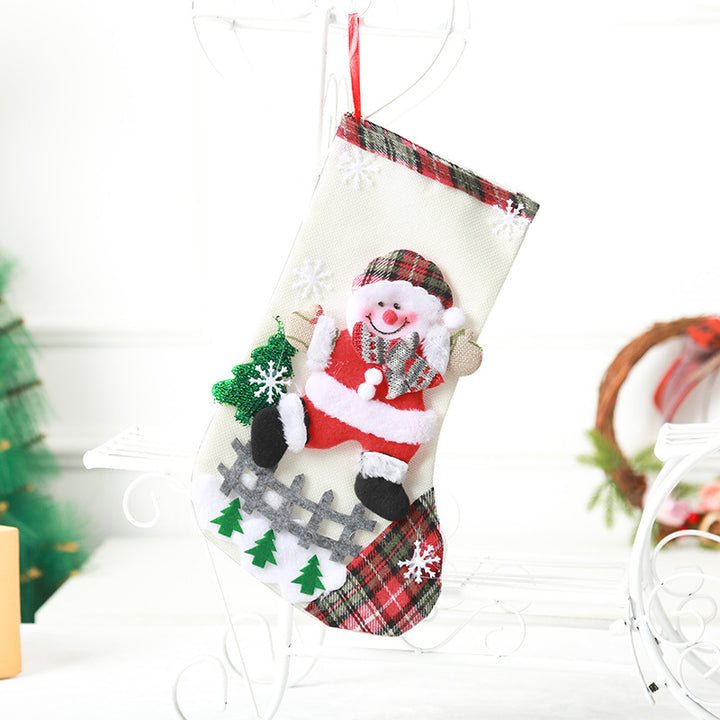 Festlicher Weihnachtsstrumpf Karnz