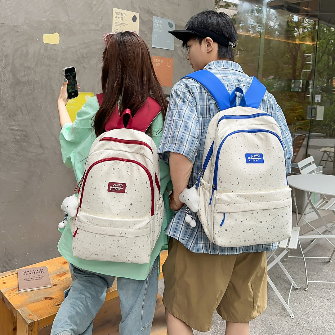 Sternen-Druck Geräumiger Rucksack Karnz