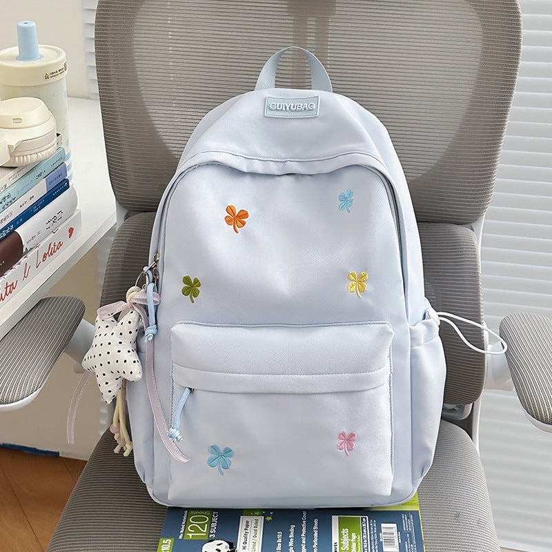 Florale gestickte Freizeit-Rucksack Karnz 1791205343