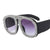 Damen auffällige Sonnenbrille mit Kristallverzierung Karnz