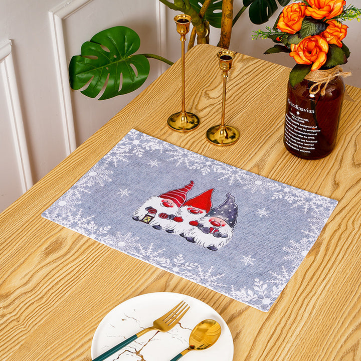 Festliche Weihnachts- Tischset Karnz