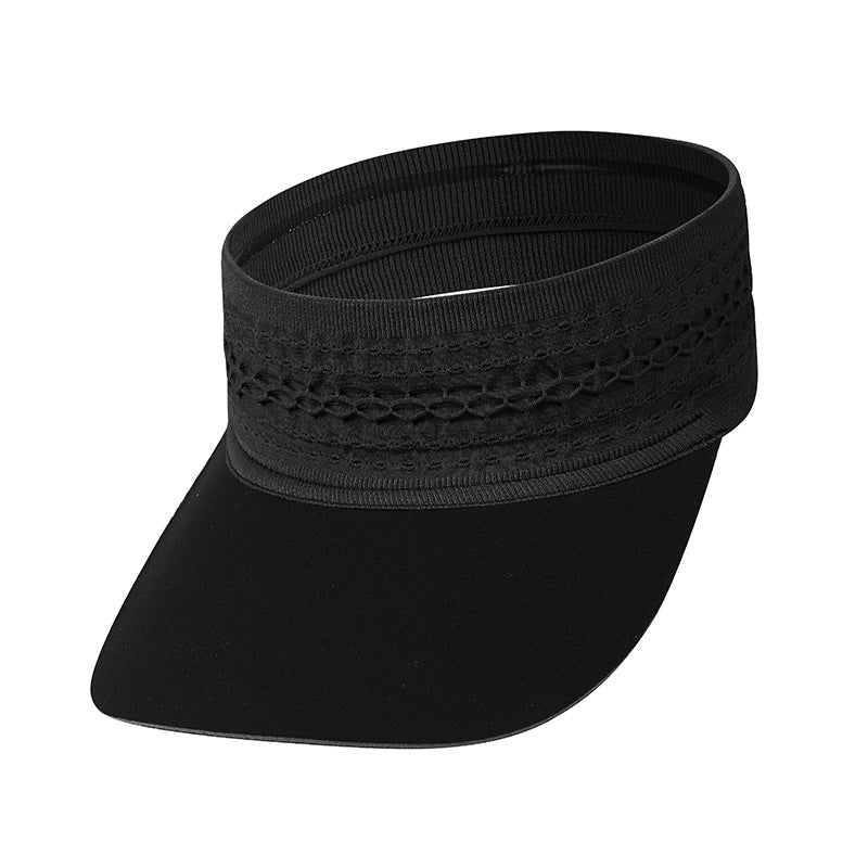 Damen Sportliche Sonnenblende mit atmungsaktivem Netzdesign Karnz