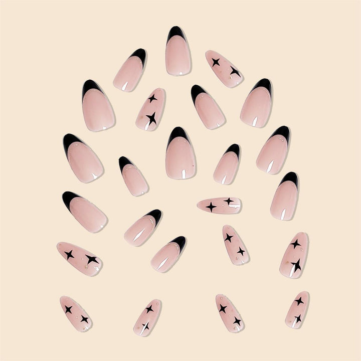 Künstlerisches Spitzennagelkunst-Set