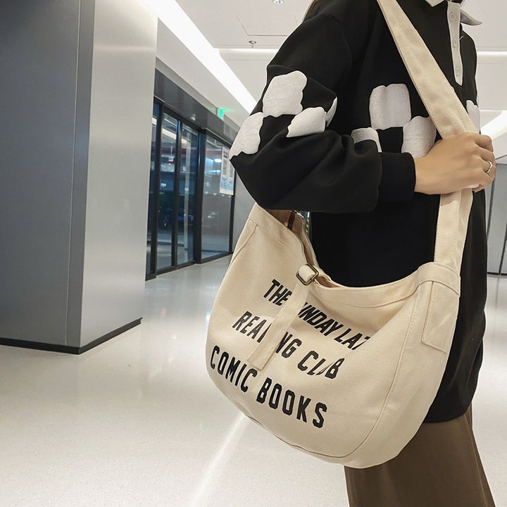 Lässige bedruckte Hobo-Tasche Karnz