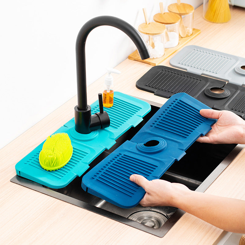 Silikon-Abtropfmatte mit Integrierter Rinnenfunktion Karnz