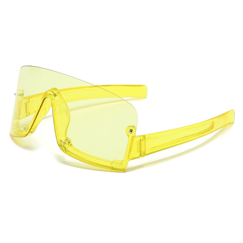 Damen sportliche visier Sonnenbrille Karnz