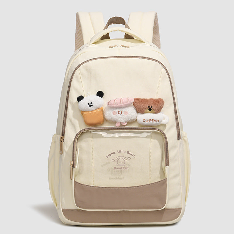 Süße Plüschcharaktere Rucksack Karnz
