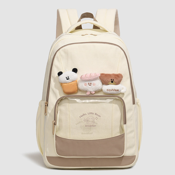Süße Plüschcharaktere Rucksack Karnz
