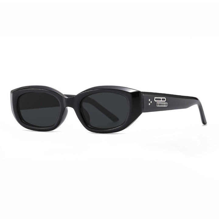 Schlanke moderne Schmetterlingsrahmen Sonnenbrille