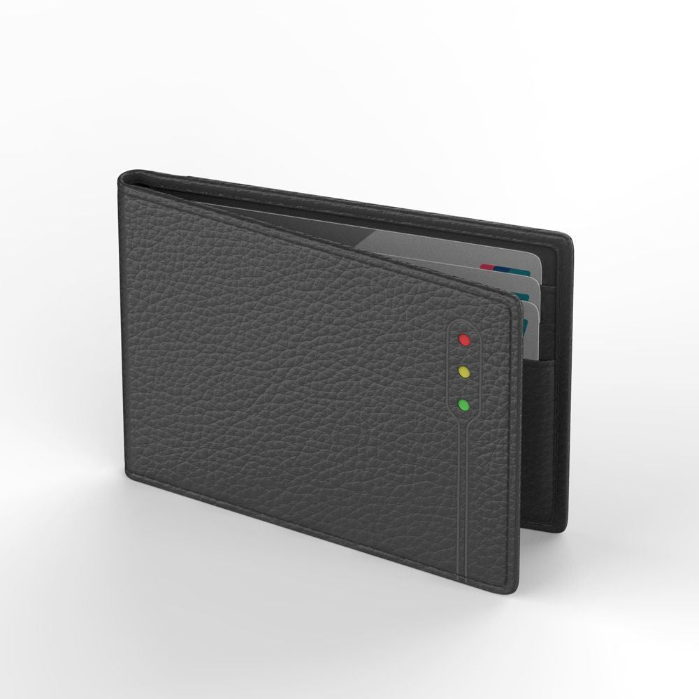 RFID-blockierende Leder-Kartenhalter Karnz
