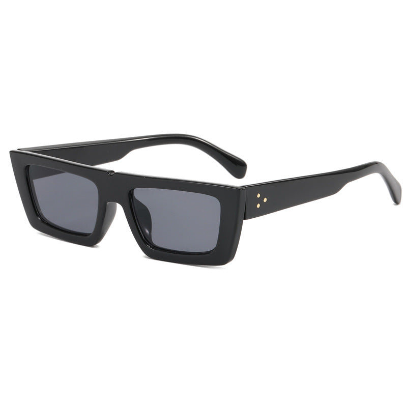 Damen modische quadratische Designer-Sonnenbrille mit polarisierten Gläsern Karnz