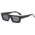 Damen modische quadratische Designer-Sonnenbrille mit polarisierten Gläsern Karnz