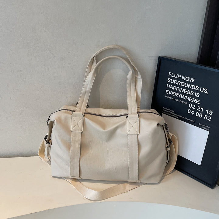Premium Leder Wochenendreise-Tasche