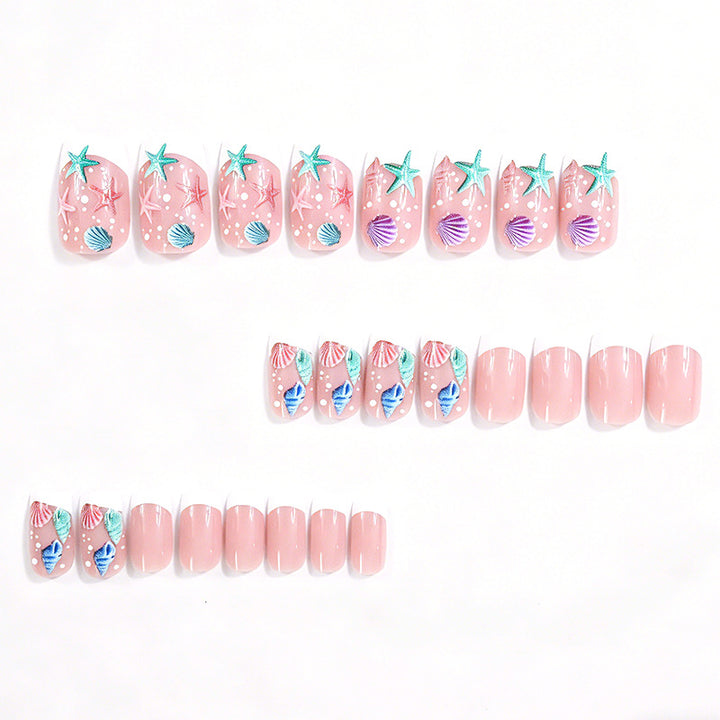 Kreative Unterwasser-Themen-Nagelkunst Karnz