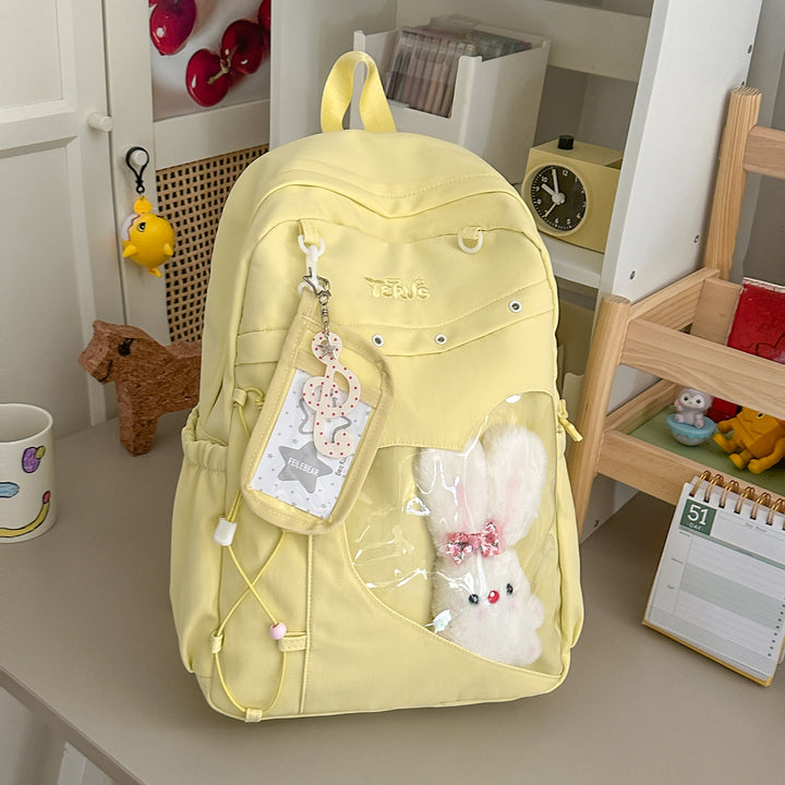 Süßer Charakter-Themen-Transparenter Rucksack Karnz