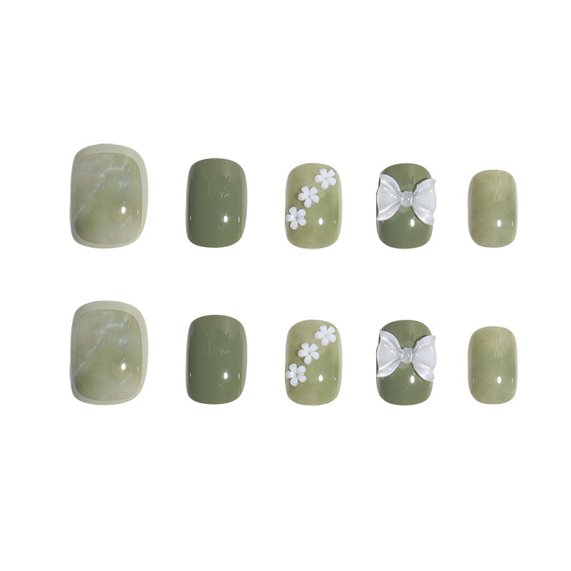Florale Nagelkunst Dekorationen Karnz