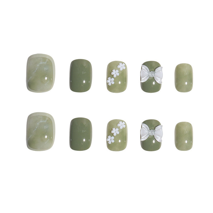 Florale Nagelkunst Dekorationen Karnz