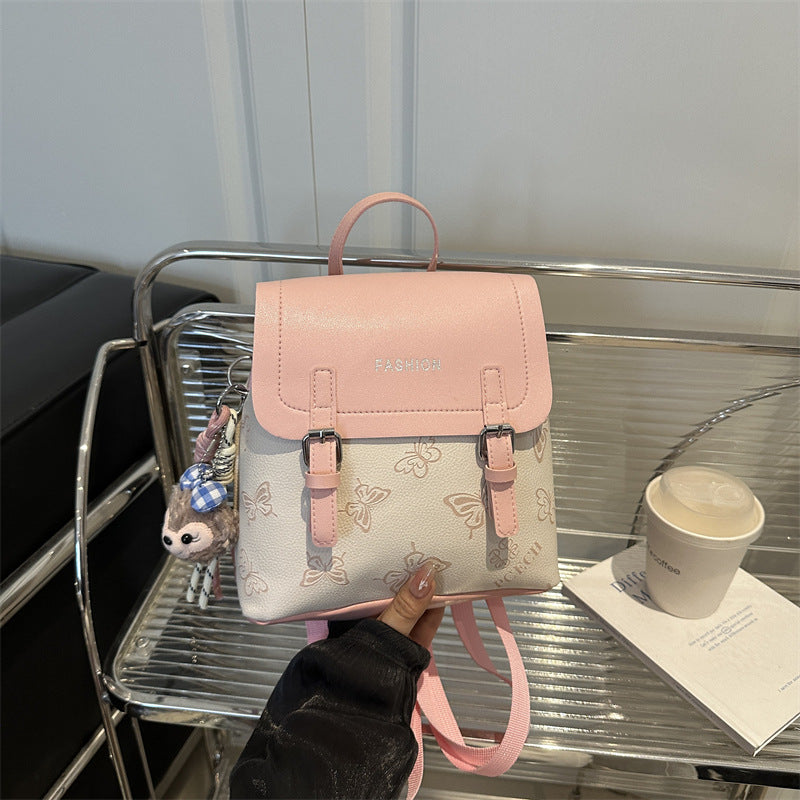 Trendige Blumen-Prägung Rucksack