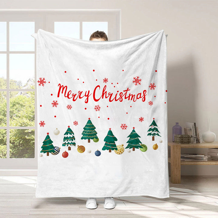 Urlaubsbedingte Fleece-Wurfdecke