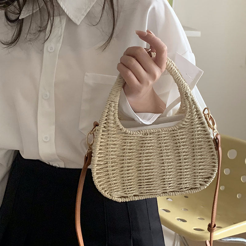 Damen Korb-Umhängetasche mit stilvollem Design Karnz