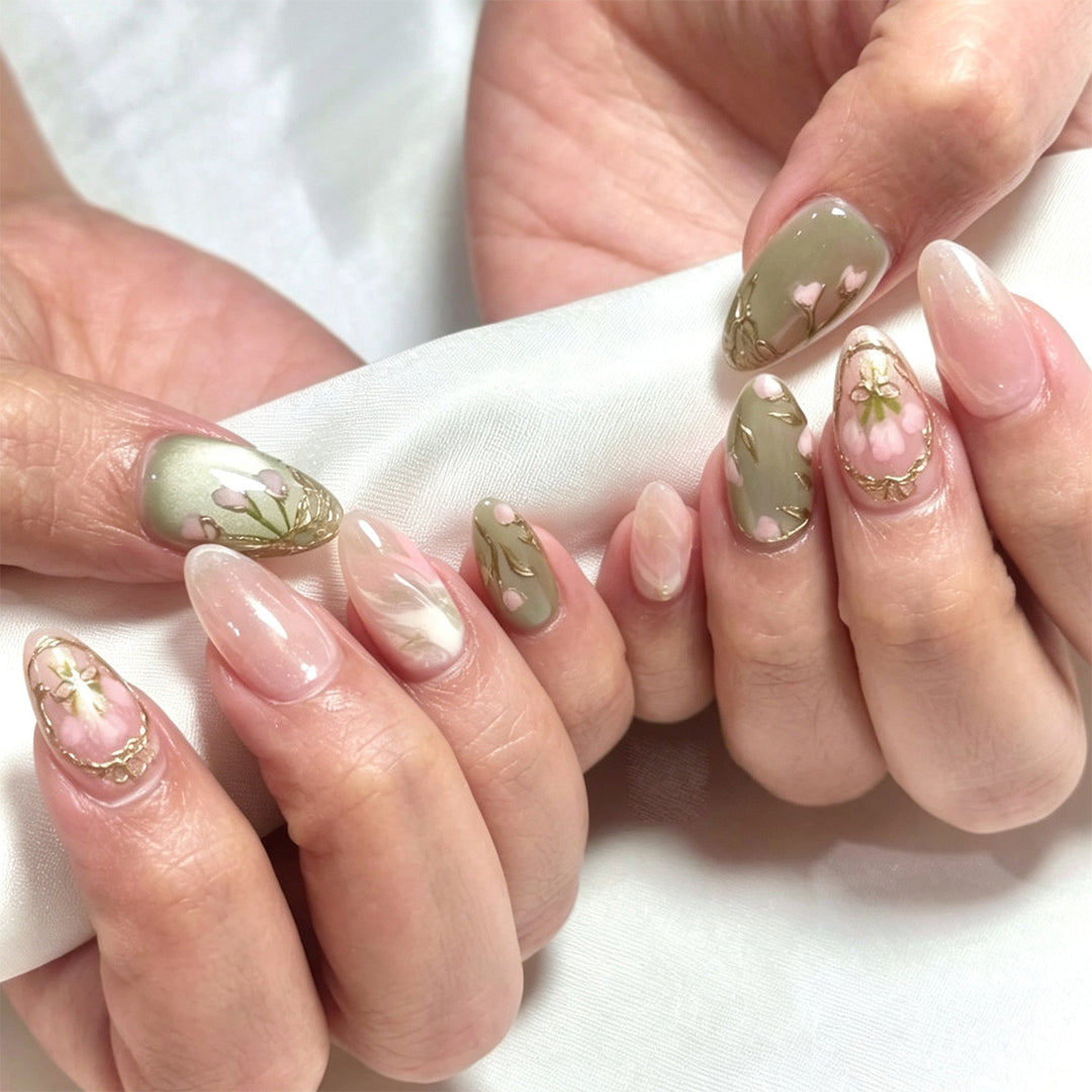 Premium Press-On Nagelkunst Set