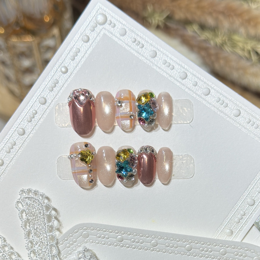 Künstlerisch Thematisiertes Nail Art Set Karnz