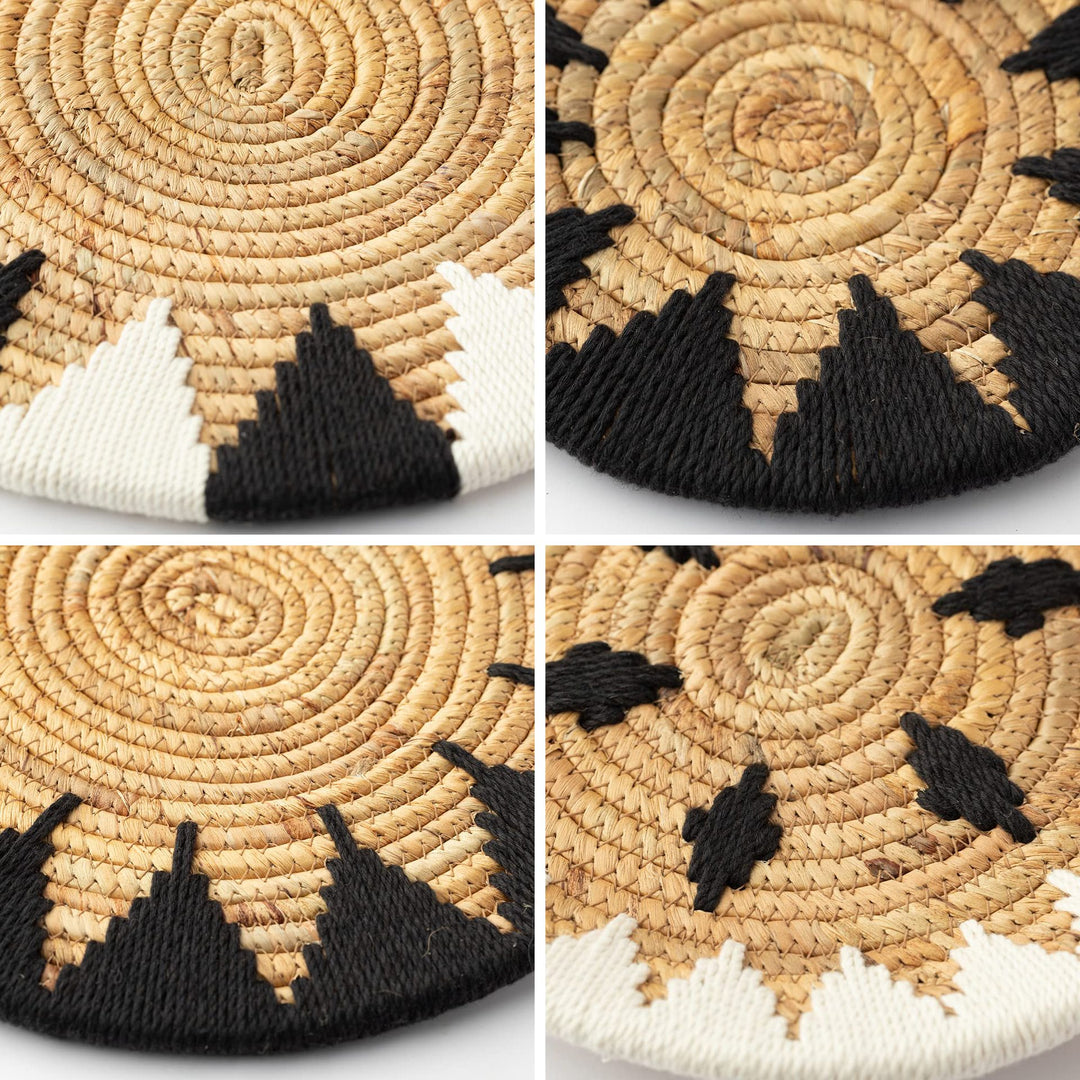 Runde Tischuntersetzer Aus Naturmaterialien Karnz