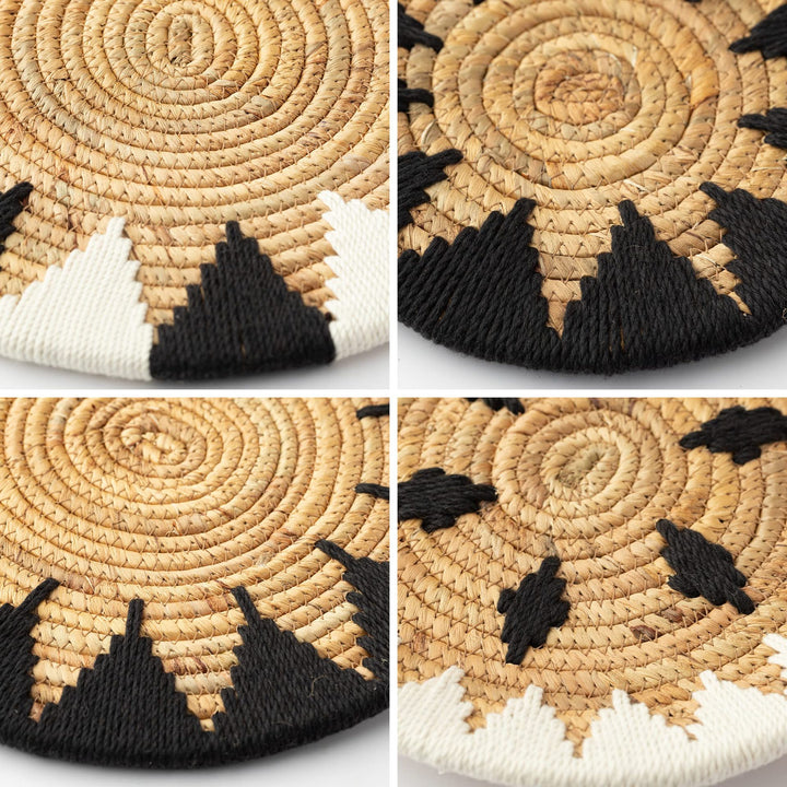 Runde Tischuntersetzer Aus Naturmaterialien Karnz