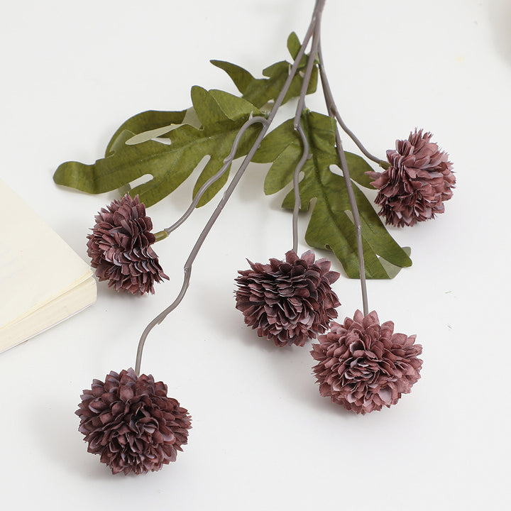 Künstlicher Blütenzweig mit detailreichen Blüten Karnz