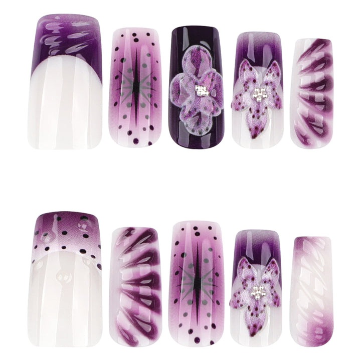 Kunstvolle Nagelverlängerungen mit zeitgenössischem Design und exquisite Details Karnz