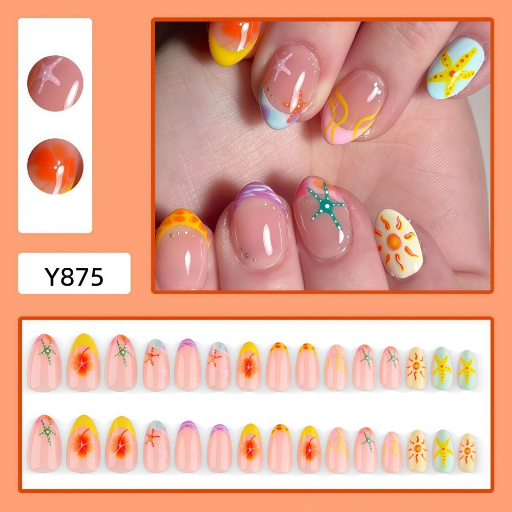 Kreatives und farbenfrohes Nageldesign-Set Karnz