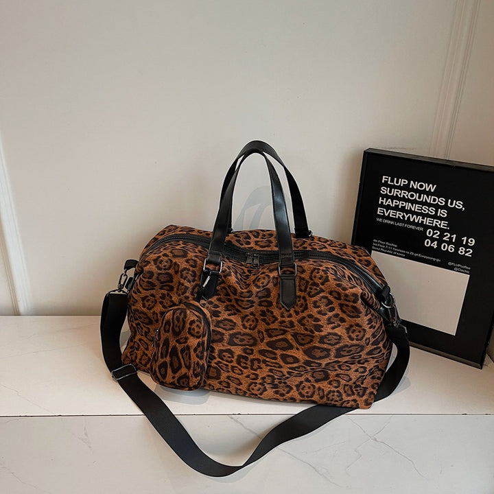 Chic Tierdruck Reise-Duffle