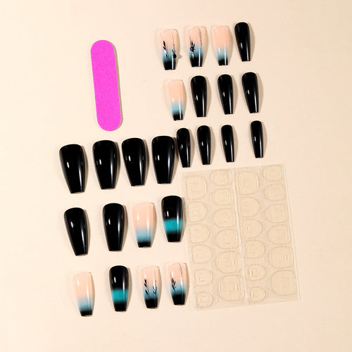 Gradient Ombre Nagelkunst Set Karnz