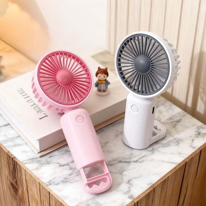 Damen Tragbarer Tischventilator mit mehrfacher Geschwindigkeitsregelung und USB-Anschluss Karnz