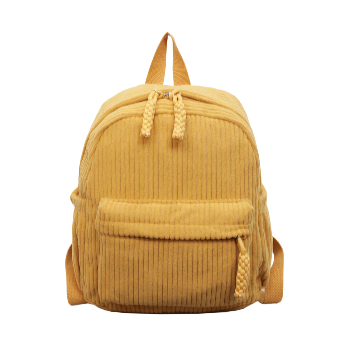 Cord-Rucksack mit Bequemen Tragegurten Karnz