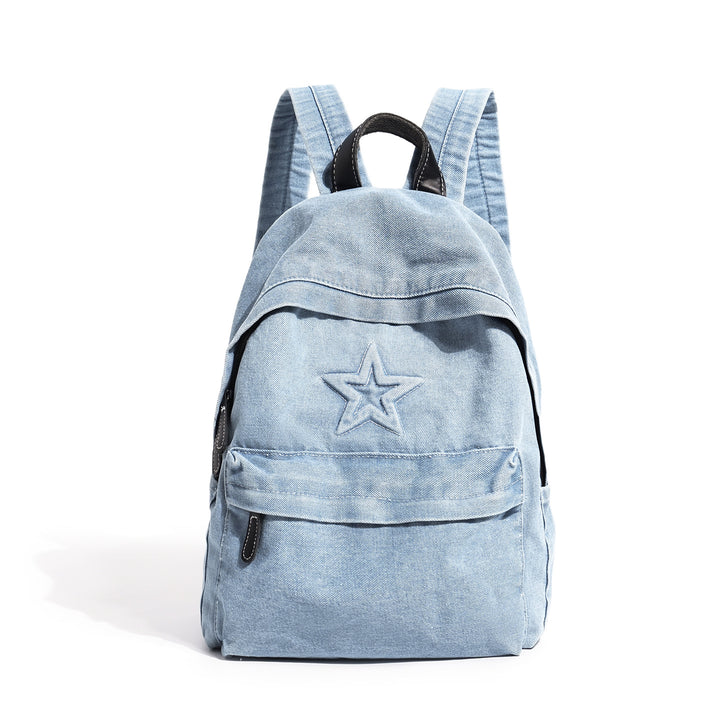 Stylische Lässige Denim-Rucksack Karnz
