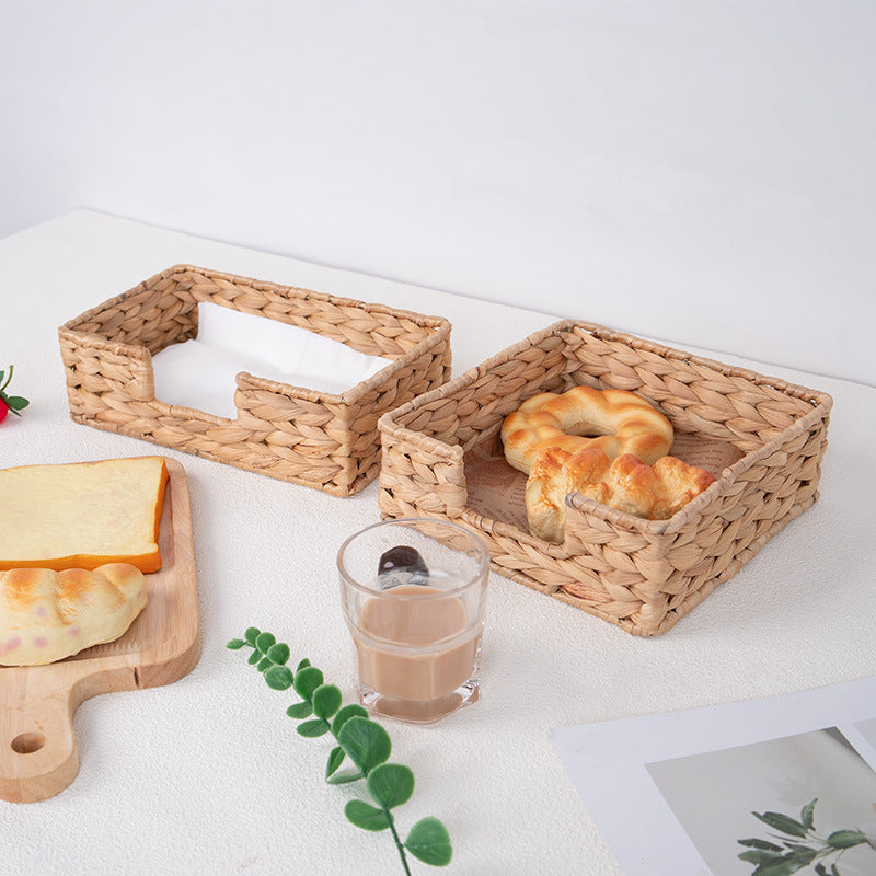 Handgefertigter natürlicher Rattan-Organizer Karnz
