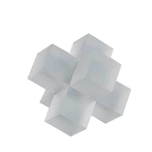 Geometrisches dekoratives skulpturales Mittelstück