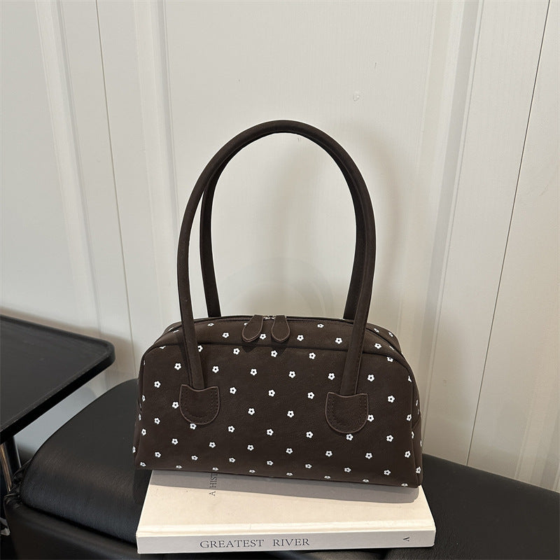 Blumenmuster Handtasche
