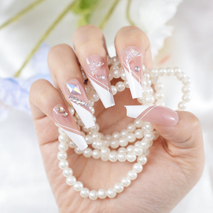 Künstlerisches 3D Nageldesign Karnz