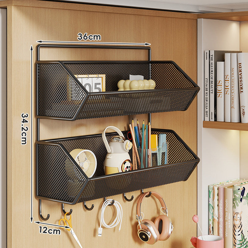 Clip-On Mesh Schrankrand Aufbewahrungskorb Organizer