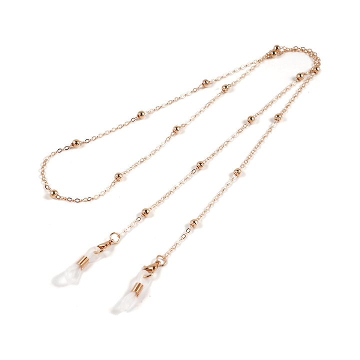 Elegante Perlen Brillen Kette Karnz