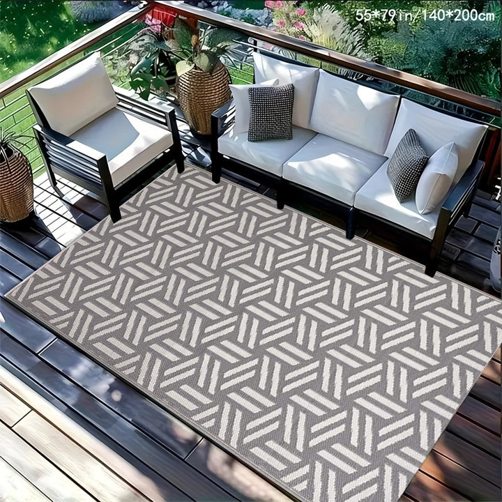 Outdoor Schachbrett-Teppich