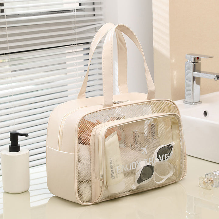Transparente Kosmetiktasche Karnz