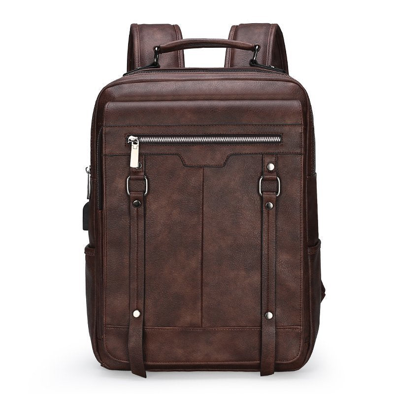 Premium Vintage Leder Rucksack Karnz