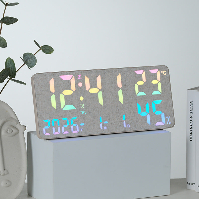Digitales Thermo-Hygrometer Wecker Karnz