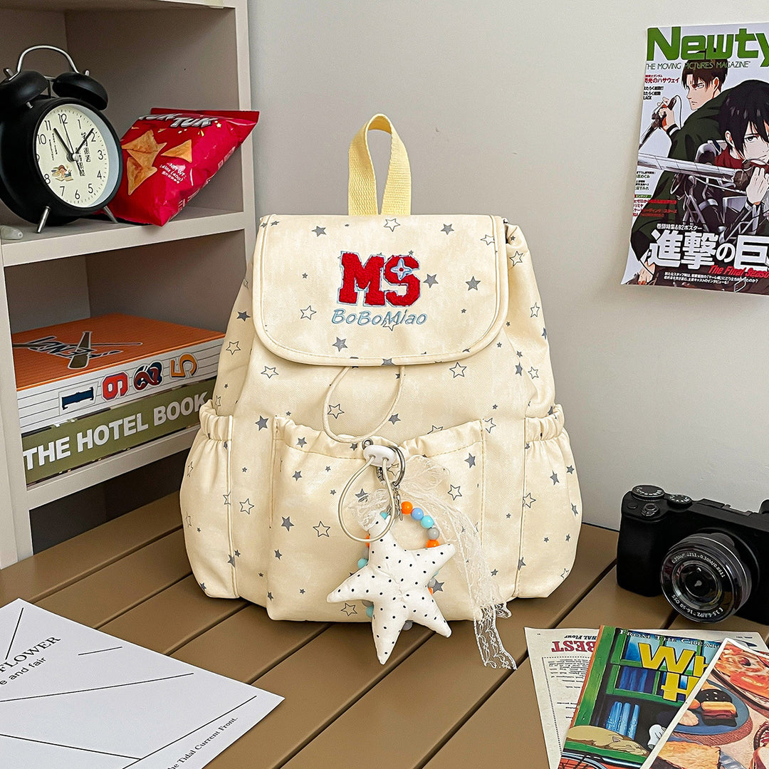 Stylische mit Sternen geschmückte Rucksack Karnz 1791205507