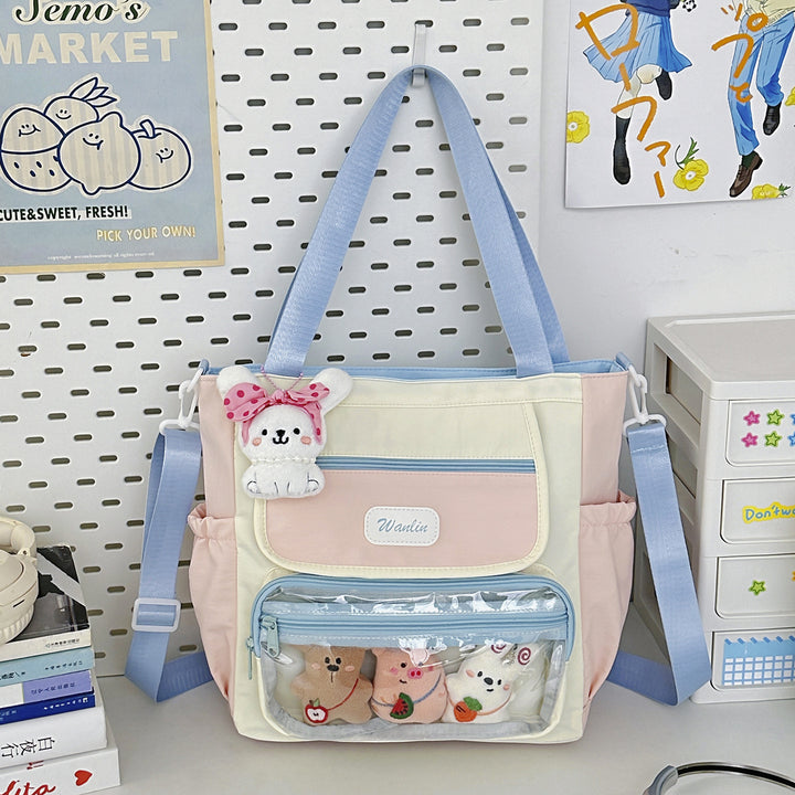 Multi-Taschen Transparenter Rucksack Karnz