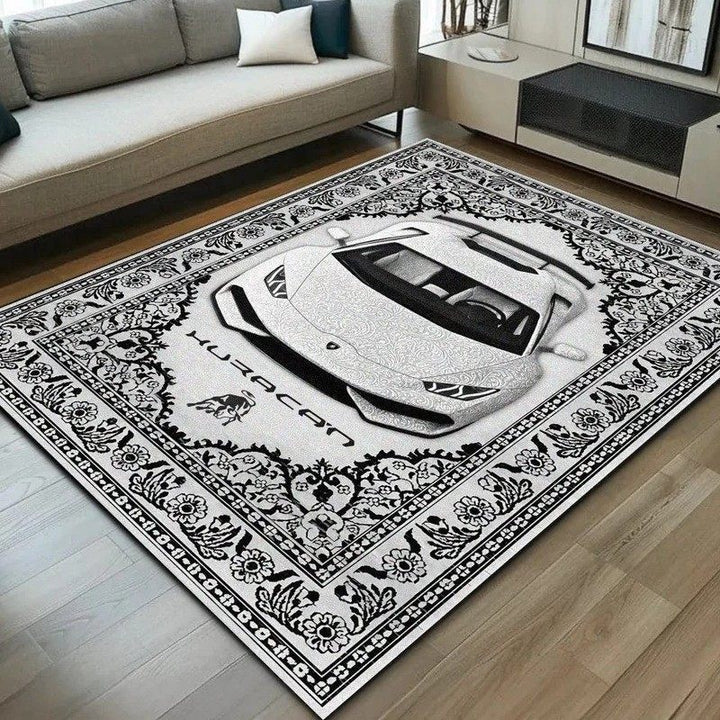 3D Auto Illusion Teppich