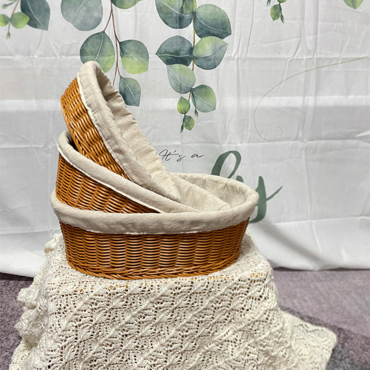 Gemütlicher Woven Brot Korb Karnz